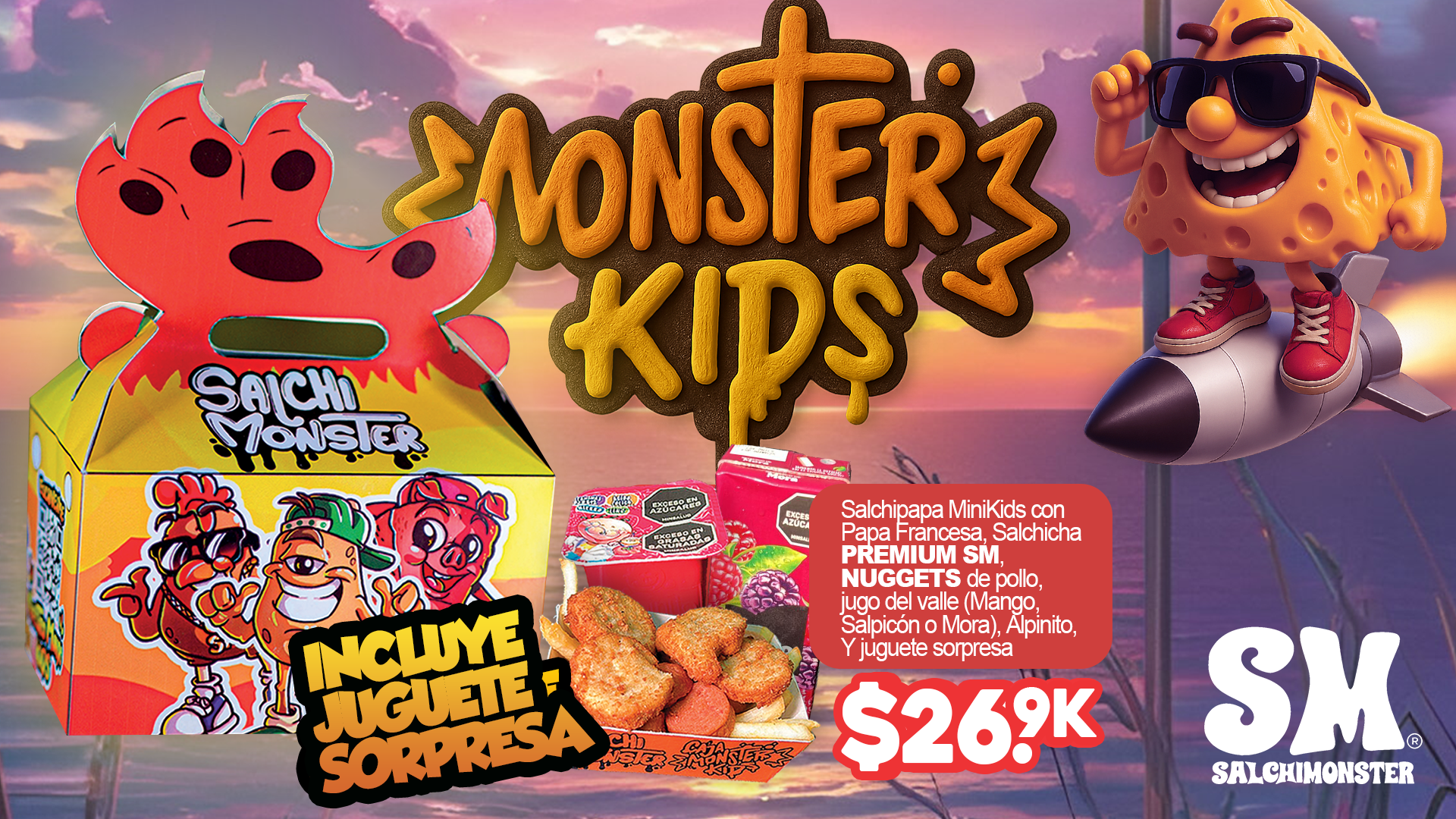 Menú colombia horizontal