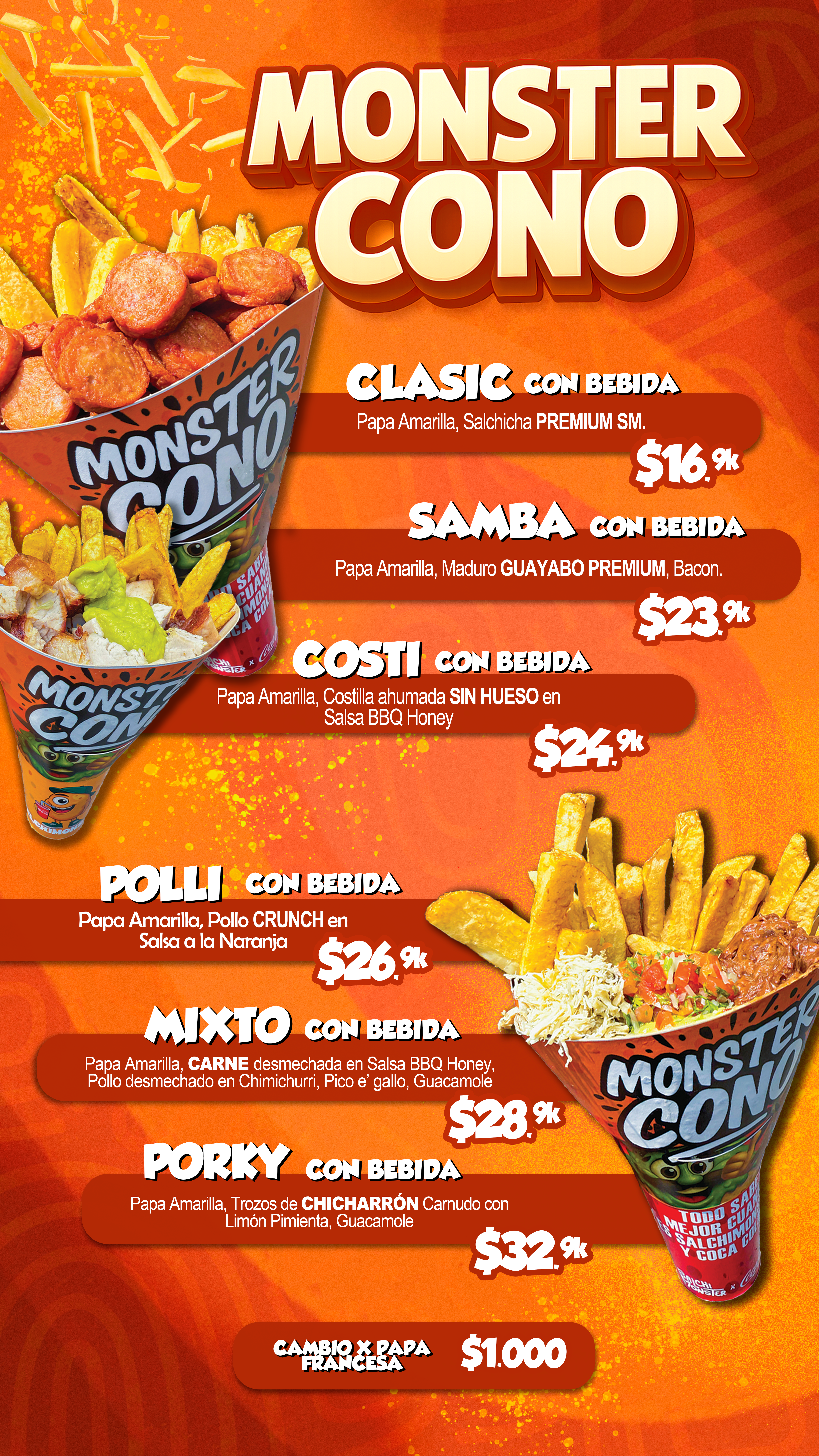 salchipapa colombia